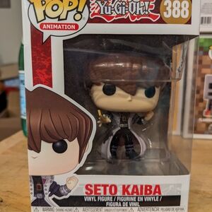 Funko Pop! Animation: Yu-Gi-Oh! Seto Kaiba vinyl figure, number 388